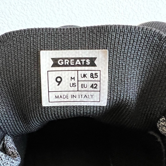 GREATS Sneakers made in Italy size 9 - Picture 6 of 7